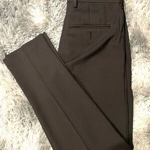 Haggar Men's Elegant Black Dress Pants